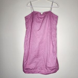 COS Lavender Denim Jumper Dress L